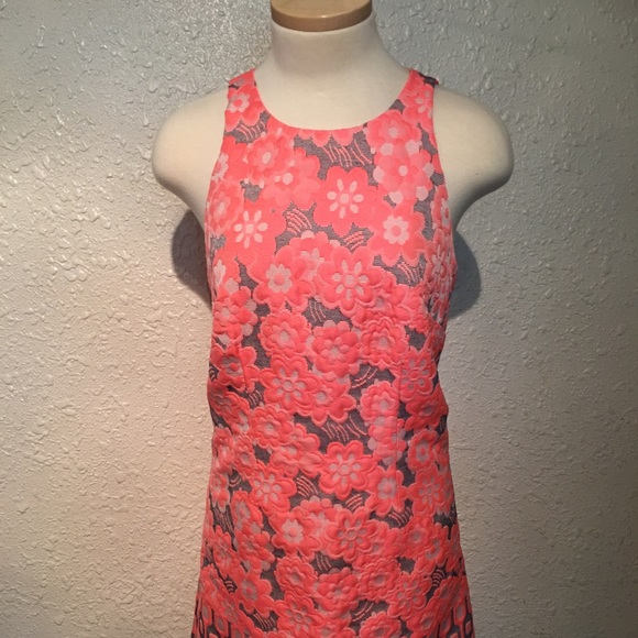Laundry By Shelli Segal Neon Dress NWT - Picture 1 of 7